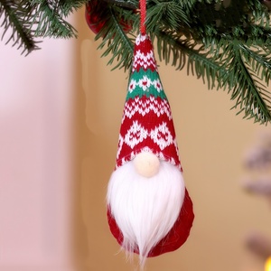 CZFIT Muñecos sin Rostro de Alta Calidad para Decoración Navideña, Adornos Tejidos para Árbol de Navidad, Personalizables, Venta al Por Mayor de Fábrica - Product Image 6