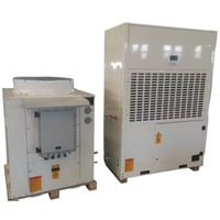 Unité de traitement d'air verticale avec filtre à air, condenseur extérieur 10P, pour laboratoire de purification de réfrigérant R410a et serpentin DX