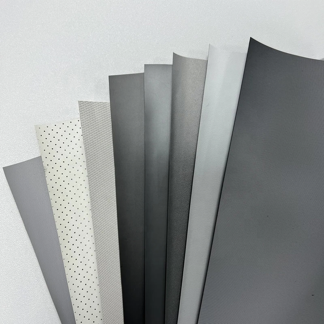 Yovanxer Projection Screen Fabric Sample Curtain Material ALR  T Prism Nano Black Diamond Grey Crystal Cinema White