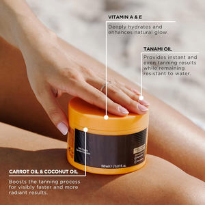 Gel Bronceador Corporal Vegano de Marca Privada, Gel Acelerador de Bronceado Intensivo, Gel Bronceador Natural Orgánico a Base de Hierbas - Product Image 5