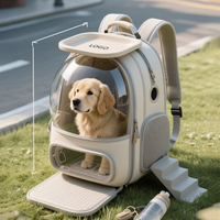 Sac à dos de voyage pour animaux de compagnie portable léger avec ventilation durable pour la randonnée Camping promenades quotidiennes-Prix d'usine
