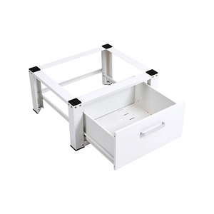 Gabinete de Almacenamiento Metálico Directo de Fábrica, Precio Económico, Base de Pedestal para Lavadora de Acero <span class=keywords><strong>con</strong></span> Cajones para Hogar, Hotel, Apartamento, Lavandería - Product Image 2