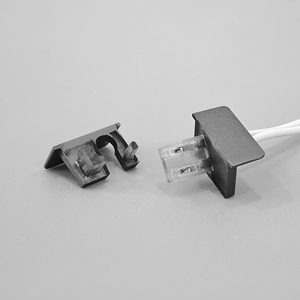 Profilé en aluminium, barre oblique à 45 degrés, bande lumineuse LED encastrée cachée, diffuseur de lumière pour étagère de meuble - Product Image 3