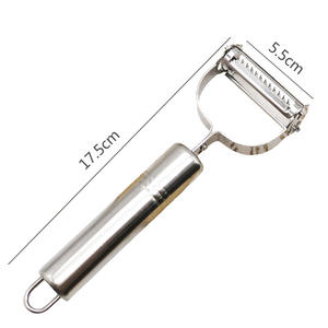 Éplucheur à julienne en acier inoxydable, râpe à pommes de terre, accessoires de cuisine, éplucheur à légumes, râpe double face, outils de cuisine M0191 - Product Image 6