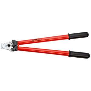 Knipex-95 27 600กรรไกรตัดสายเคเบิลสำหรับสองมือดำเนินการหัวขัด, จับกับฉนวนจุ่ม, ตัด V-ทดสอบ - Product Image 1