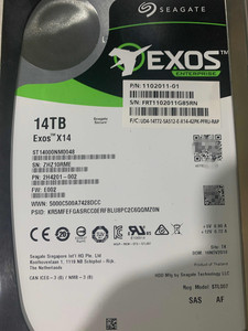 Dữ Liệu Lớn HDD SATA 14Tb 3.5 ''LFF 7200 Vòng/PHÚT 6 Gb/giây 256MB Bộ Nhớ Cache Máy Chủ Ổ Đĩa Cứng st16000nm0048 Sử Dụng - Product Image 5