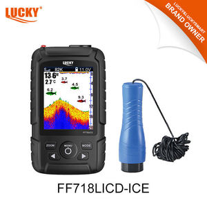 Détecteur de poissons Lucky Ice Fishing avec sonar filaire à écran couleur, profondeur 0,6-73 m, pour utilisation en extérieur - Product Image 3