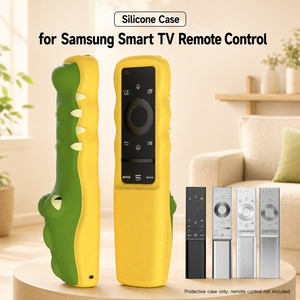 Étui en silicone SIKAI pour télécommande <span class=keywords><strong>Samsung</strong></span> SolarCell, housse de protection antidérapante et antichoc pour télécommande de téléviseur intelligent, salon - Product Image 1