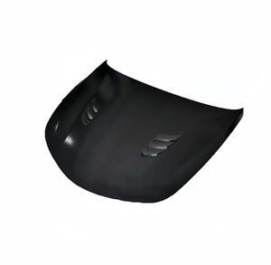 Pour Alfa <span class=keywords><strong>Romeo</strong></span> <span class=keywords><strong>Quadrifoglio</strong></span> Kit de mise à niveau nouveau couvercle de moteur en Fiber de carbone pare-chocs Surround style personnalisé - Product Image 6