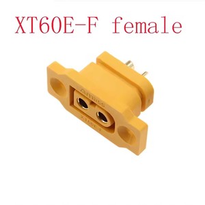 Prise femelle <span class=keywords><strong>XT60E</strong></span>-F/<span class=keywords><strong>M</strong></span> DC 500V, connecteur à courant élevé en or/laiton nickelé, adaptateur de connexion de batterie pour modèle RC - Product Image 4