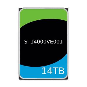 ฮาร์ดดิสก์ไดรฟ์ภายในสำหรับระบบเฝ้าระวังขนาด 3.5 นิ้ว SATA ความจุ 14TB ความเร็ว 7200RPM แคช 256MB รุ่น ST14000VX0008 ST14000VE0008 - Product Image 1