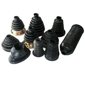 Puli Customized Molded Silicone EPDM Rubber Dust Boots Rubber Bellows dust cover