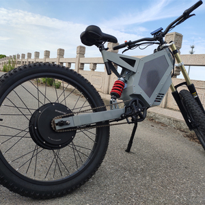 Venta Directa de Fábrica, Nuevo Modelo 2026, Bicicleta Eléctrica de Montaña con Motor de 72V 5000W, Batería de Litio de 35Ah, Alta Potencia, Alcance de 60 Km - Product Image 1
