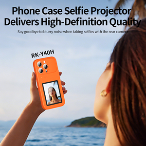 Coque de téléphone intelligente à technologie de pointe pour divertissement quotidien : Écran coloré à style infini + Projecteur selfie arrière + Mini-jeux + Synchronisation des notifications - Product Image 4