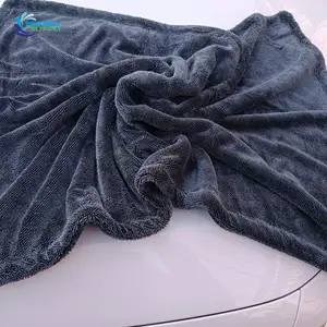 Microvezel Twisted Loop Auto Detaillering Washandje Wasbare Microfiber Handdoek Voor Auto Schoonmaken Macro Vezel Handdoeken Voor Auto 'S