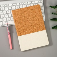 2025 promotionnel Logo personnalisé Journal cadeau d'entreprise marc de café PU épissage couverture respectueux de l'environnement cahier