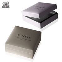 Boîte d'emballage de bijoux en gros avec logo personnalisé, luxe, noire, magnétique, pour hommes, avec rabat, pour boucles d'oreilles, bracelet, collier, bague