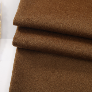 Cao cấp 100 len vải cho mùa đông áo khoác mềm singleface kết cấu - Product Image 4