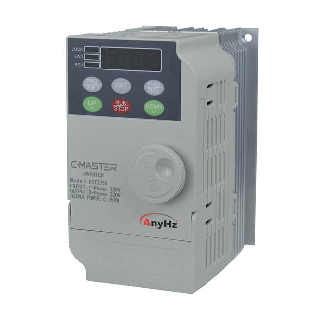 High Performance 0.75kw Vfd Single Phase 220v Input Frequency Converter Ac Motor 0.4kw 0.2kw Variable Frequency Drive