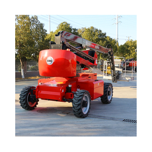 Plataforma Elevadora Hidráulica Móvil de 12-44m, Equipo de Construcción con Ruedas - Product Image 1