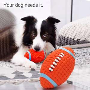 Balle de jeu pour chien résistante aux morsures pour le nettoyage des dents, fournisseur OEM/ODM, idéale pour l'entraînement des <span class=keywords><strong>Golden</strong></span> <span class=keywords><strong>Retriever</strong></span> et des Corgi, soulagement de l'ennui pour les animaux de compagnie - Product Image 3