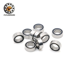 Flyleopard Smr74 2Rs Stainless Steel Deep Groove Ball Bearings 4X7X2.5 For <b>Small</b> Yellow <b>Wheels</b> And Arla Roller Cups - Product Image 3