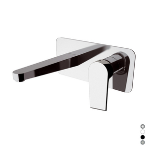 Mezclador de lavabo empotrado Artic de una sola palanca, blanco mate - Product Image 1