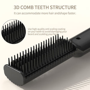 Plancha de Pelo Eléctrica para Hombre con Pantalla LED, Placas de Titanio/PTC, Logotipo Personalizable, Calentamiento Rápido, para Hogar y Hotel - Product Image 5