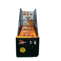 Machine de jeu d'arcade de tir de tempête équipement de simulation de basket-ball de rue système de basket-ball à pièces