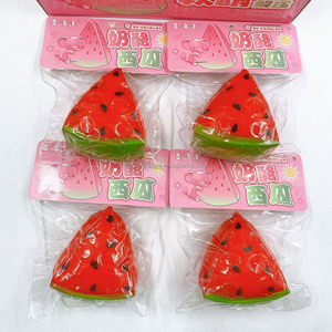 Pelota Antiestrés Promocional de TPR con Forma de Sandía, Juguete Blandito de Harina con Diseño de Fruta, Caja de Bolas para Aliviar el Estrés, Muñeco de Simulación para Descompresión - Product Image 2