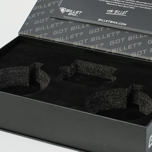 Custom Logo Black <b>Magnetic</b> Book Shape <b>Box</b> Rigid Solid Cardboard Paper Packaging Gift Boxes - Product Image 4