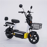 Bicicleta eléctrica de Ciudad Electrónica inteligente de 48V y 500W para adultos, modelo Popular de caramelo con pedales y Motor sin escobillas, bicicleta Candy E