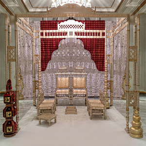 Prix bas en bois Sankheda mariage Mandap teck bois Sankheda mariage Mandap ensemble en bois mariage Sankheda Mandap fabricant USA - Product Image 1