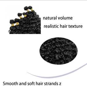 Extensiones de Cabello Químicas de Primera Calidad, Estilo Ruili, Largas y Rizadas, Tejidas, Juego de Seis Piezas, para Comercio Exterior Africano Transfronterizo - Product Image 2
