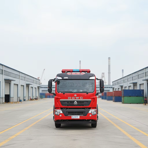 Camion de pompiers municipal et industriel 4x2 à poudre sèche et mousse, camion de pompiers lourd pour interventions d'urgence - Product Image 1