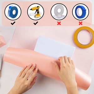 Shimmer Pink Wrapping <b>Paper</b> 30 Inches X 33 Feet Solid Color Pearly Lustre Gift Wrap For Girls - Product Image 6