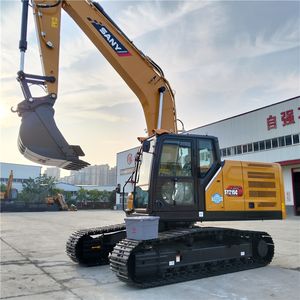 Excavadora de cadenas SANY SY215C de tamaño mediano, usada, a bajo precio, con envío gratuito, modelo nuevo, hidráulica, agrícola - Product Image 6
