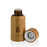 Diskon Besar Botol Minyak Esensial Bambu Penuh 15Ml 30Ml 10Ml 50Ml Botol Bambu dengan Tutup Sekrup Bambu