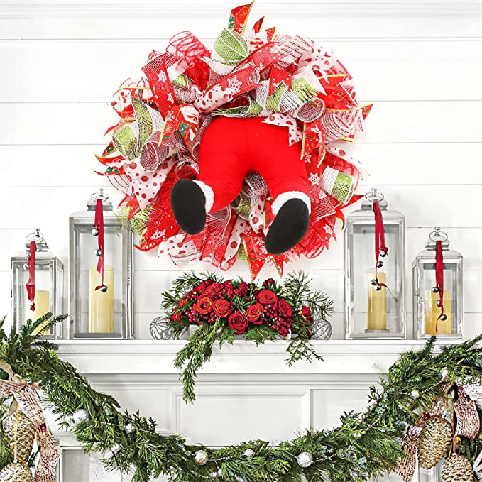 Couronne de Noël Grinch XL – Crafty Home Creations By Michelle