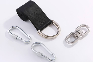 डैंस्की ट्री स्विंग हैंगरिंग किट हैममॉक 2 स्ट्रैप और स्नैप कारबिनर हुक - Product Image 4