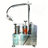 Machine de mise en pot à 3 axes avec distributeur de colle