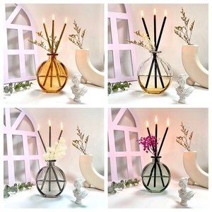 Vela de Aceite Decorativa de Diseño, para <span class=keywords><strong>Villa</strong></span> y Apartamento, Decoración Diaria, con Mecha de Vidrio Reutilizable, Decoración Interior - Product Image 5