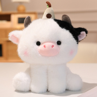 Juguetes de Peluche de Animales de Dibujos Animados al por Mayor, Diseño de Buenos Amigos, Panda, Elefante, Vaca, Perro, Oso, para Regalo de Niños