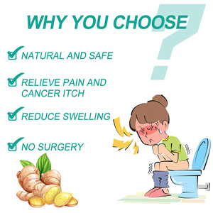 Creme para Hemorroidas de Beleza e Cuidados Pessoais Alivia Coceira, Dor e Desconforto Perianal, Direciona a Eliminação de Hemorroidas - Product Image 2