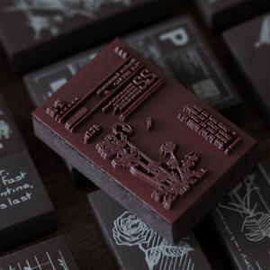 Ensemble de tampons rétro en Silicone, <span class=keywords><strong>tampon</strong></span> de fleur, joint en caoutchouc, carte de <span class=keywords><strong>lettre</strong></span>, <span class=keywords><strong>Scrapbooking</strong></span> DIY avec 60 feuilles de mémo - Product Image 4