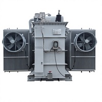 Transformateur de puissance extérieur 33kV 11kV 35KV 2000kVA 3150kVA immergé dans l'huile triphasé 50/60Hz durée de vie 20-30 ans CE ISO