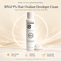 Purestyle - Crema Oxidante Profesional para el Cabello, Coloración Natural, 6% 9% Peróxido, Crema Oxigenante para el Cabello