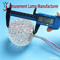 80mm Wobo Ball Vollfarbige Leuchtende Wabenkugel Wabenlicht Wabenlampe