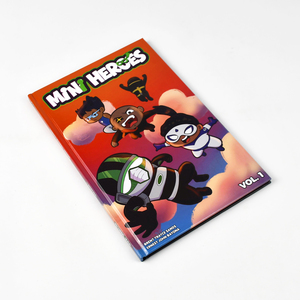 Livres d'images pour enfants à couverture rigide en papier couché, impression numérique couleur, directement de l'usine, Dog Man Comics - Product Image 1