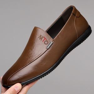 รองเท้าหนังผู้ชายแบบใหม่สำหรับฤดูร้อน - Product Image 4